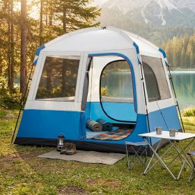 5 Person Camping Tent with Mesh Windows and Carrying Bag for Camping Hiking Traveling 5 Person Camping Tent with Mesh Windows and Carrying Bag for Camping Hiking Traveling